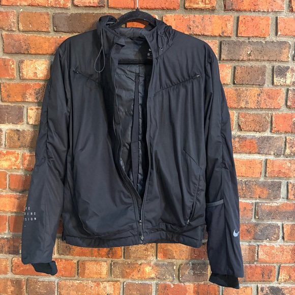 Nike womens Run Division dynamic vent lightweight running jacket black S - Picture 4 of 6